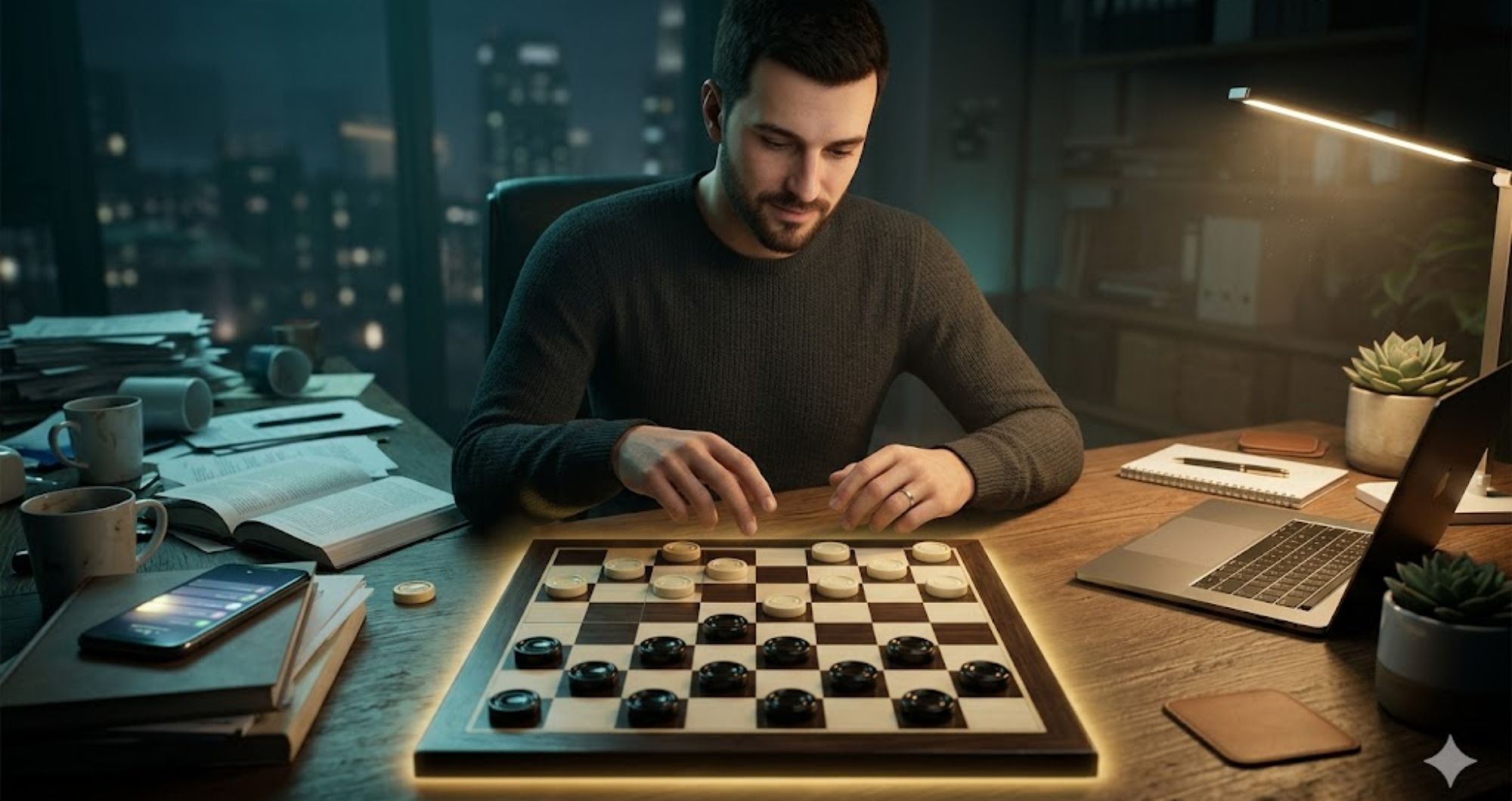 How Playing Checkers Daily Changed My Focus at Work